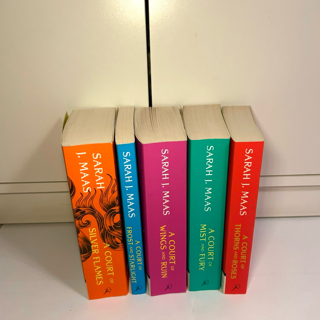 [PRELOVED SET / SATUAN] A Court of Thorns and Roses (ACOTAR) Series - Sarah J. Maas (English)