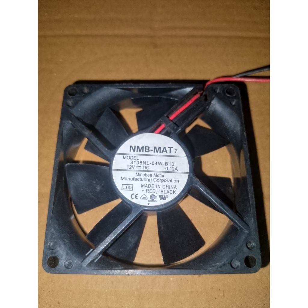 KIPAS FAN NMB 8X8 12V 012A T 2CM BEKAS ORI