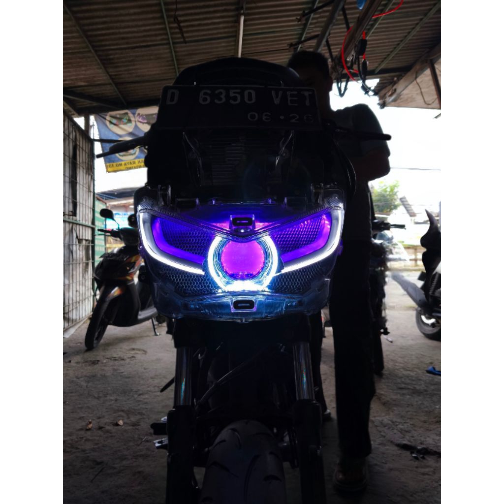 LAMPU BILED NMAX NEW PNP LAMPU DEPAN BILED BILED AES NMAX NEW 2020-2023 NMAX GEN 2 V2 BILED AES 2,5 