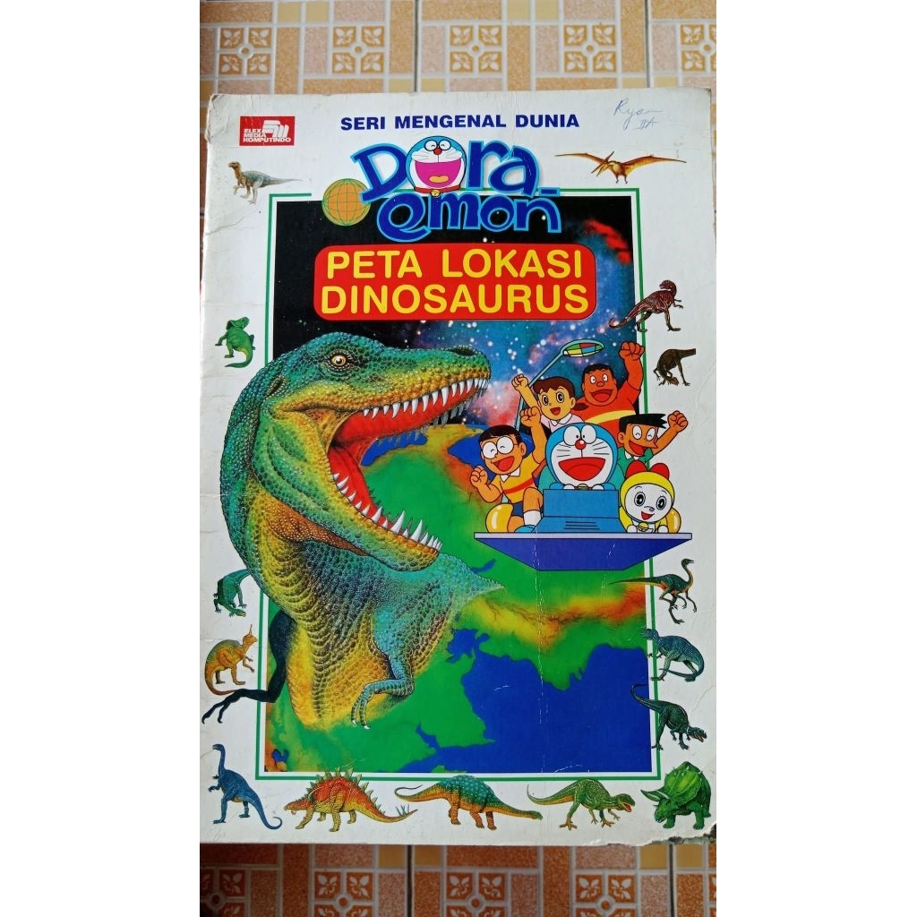 Peta Lokasi Dinosaurus