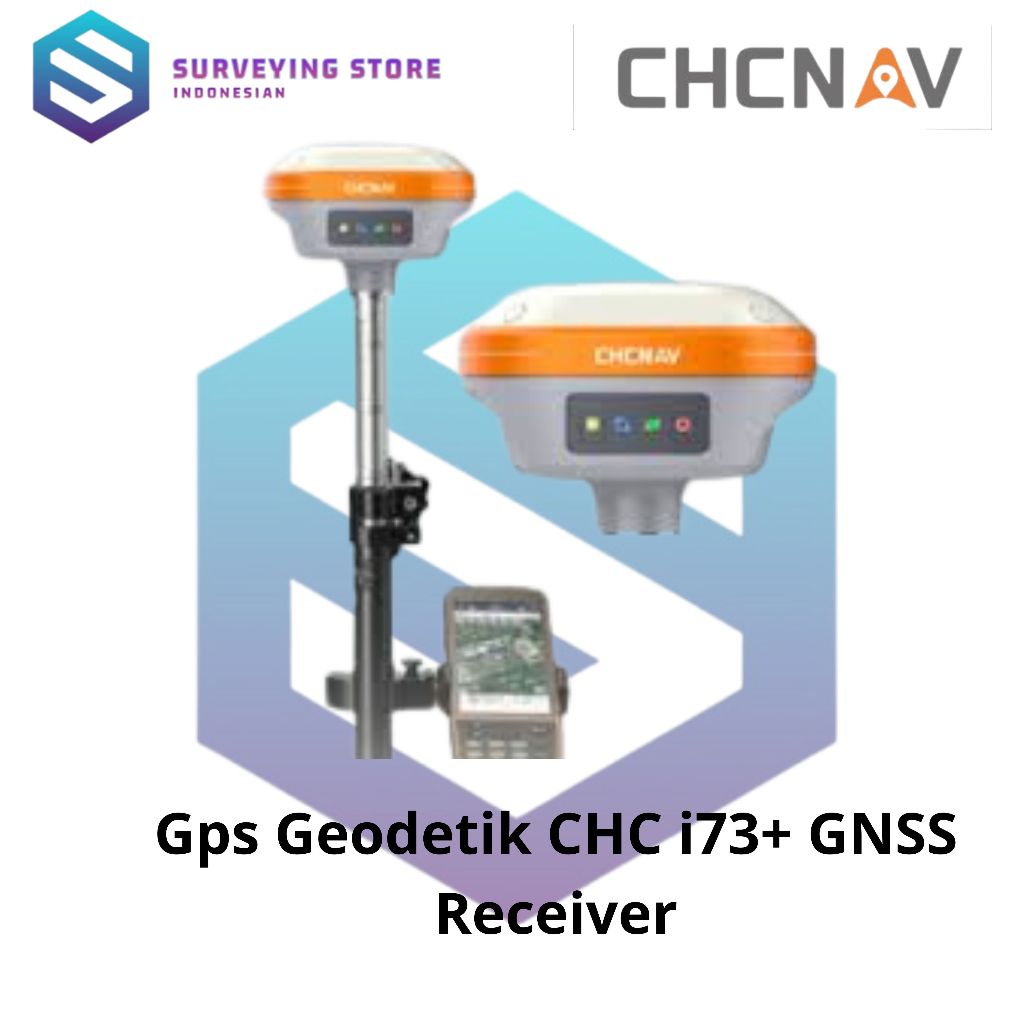 Gps Geodetik CHC i73+ GNSS Receiver Baru Bergaransi