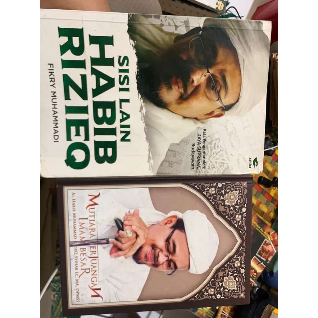 prelove buku Paket 2 buku bekas Pemikiran Habib Rizieq Syihab