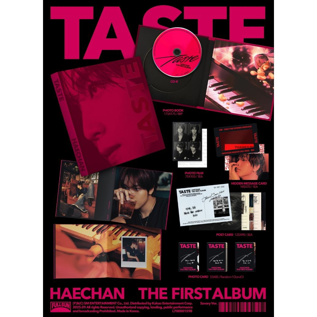 Album Haechan Taste Official (Sealed)
