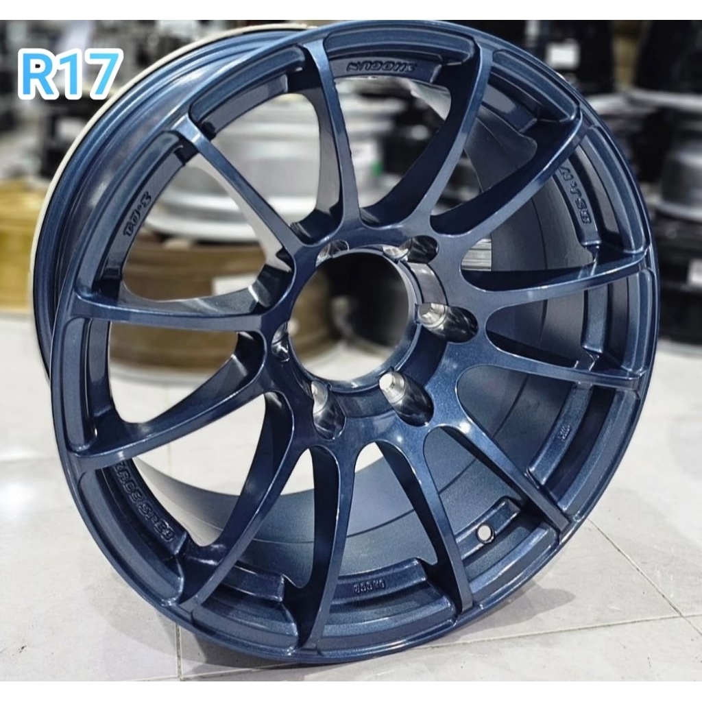 Velg Advan RS R17 Blue 6x139