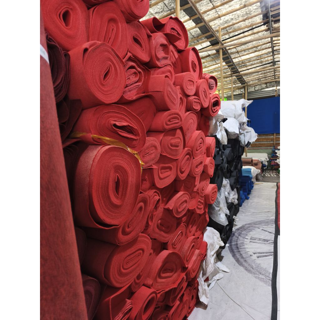Karpet Bludru Aesthetic Lebar 3meter, Warna Menarik