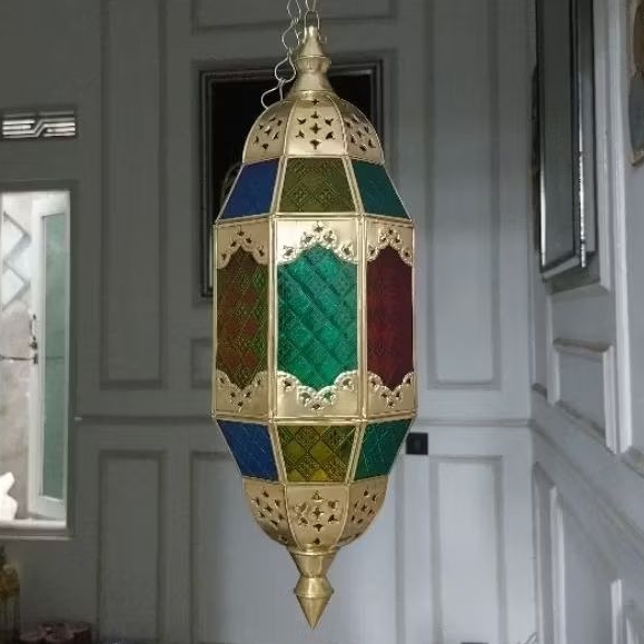 Lampu lentera gantung maroko - dekorasi/lentera maroko/lentera hias