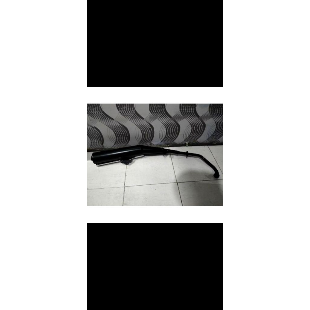 knalpot standar Yamaha Jupiter MX lama original copotan