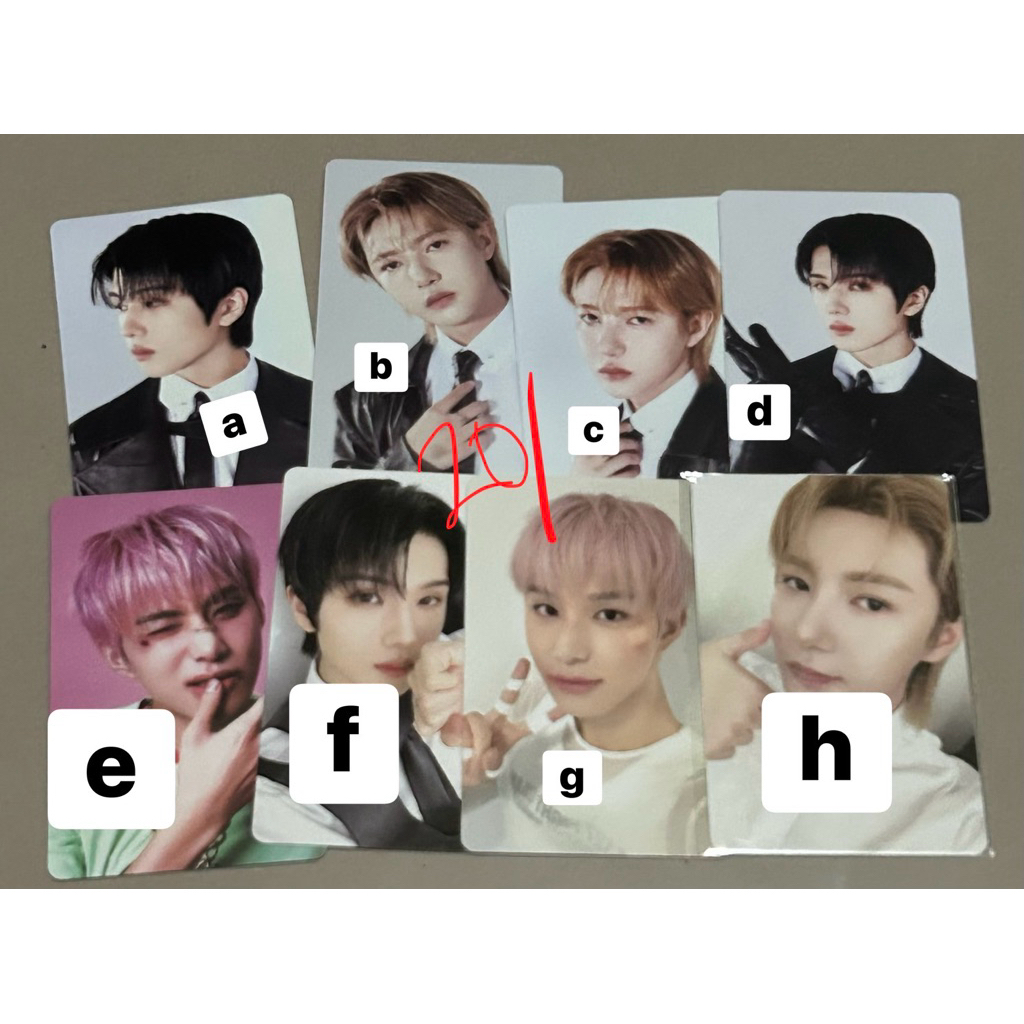 photocard official ofc pc sale nct dream 127 jisung renjun jungwoo sg season greetings selca