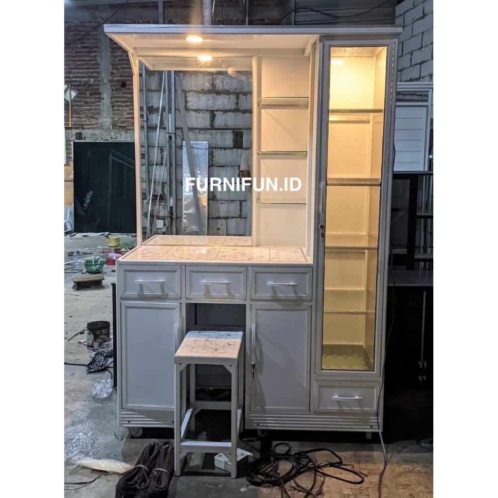 Meja Rias Aluminium Terbaru