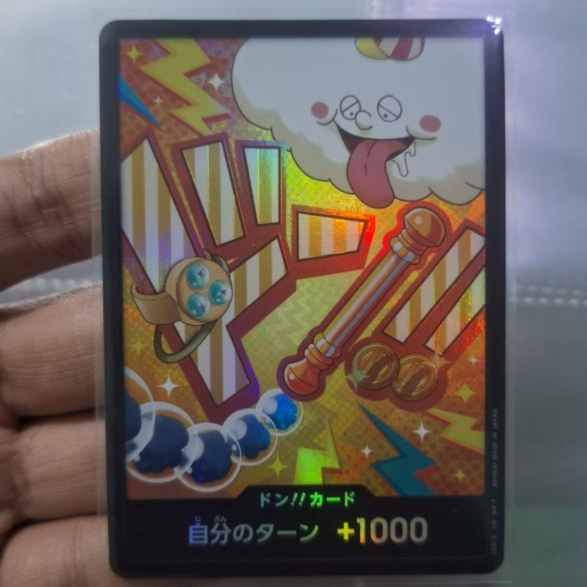 Don Foil Nami Parallel PRB02 Original Bandai Kartu One Piece Card Game
