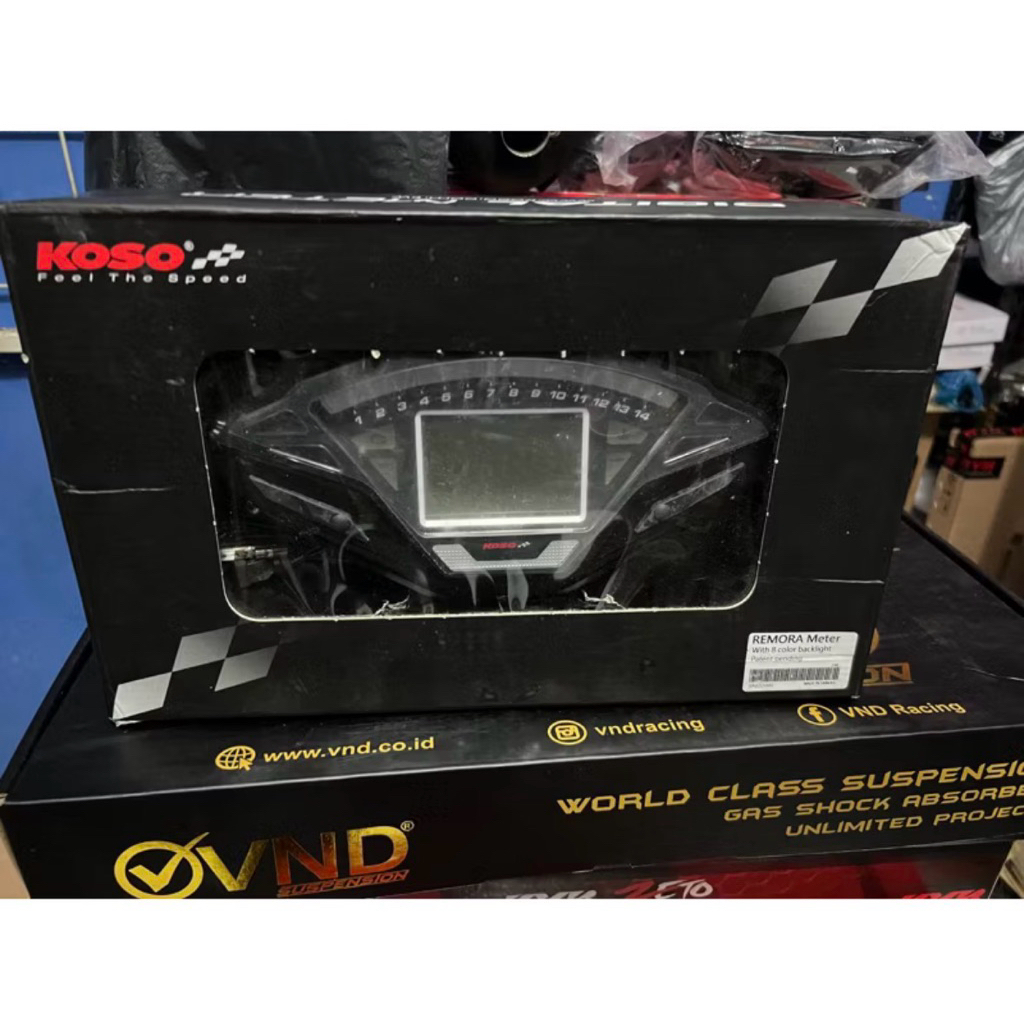 Speedometer digital koso vario 125 150 led pnp original koso