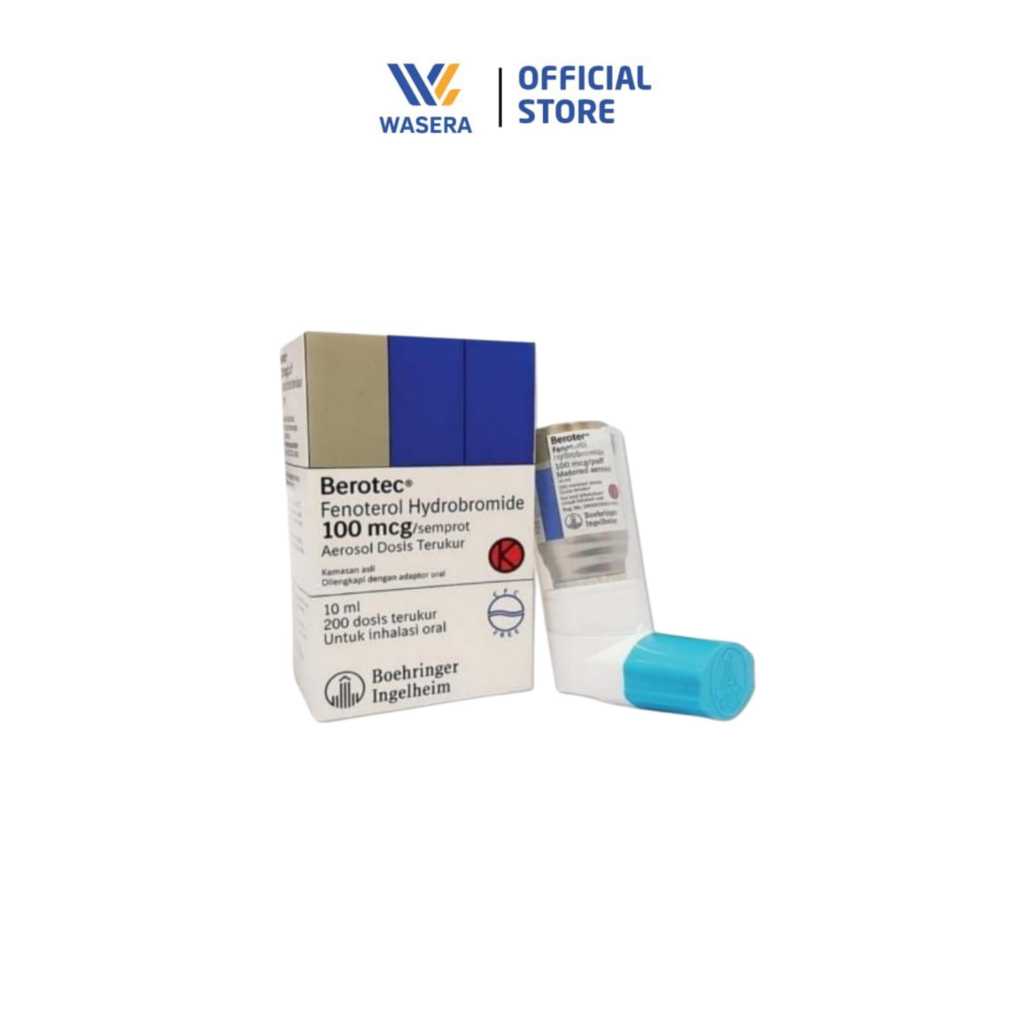 WASERA//ORIGINAL BEROTEC INHALER @BOX
