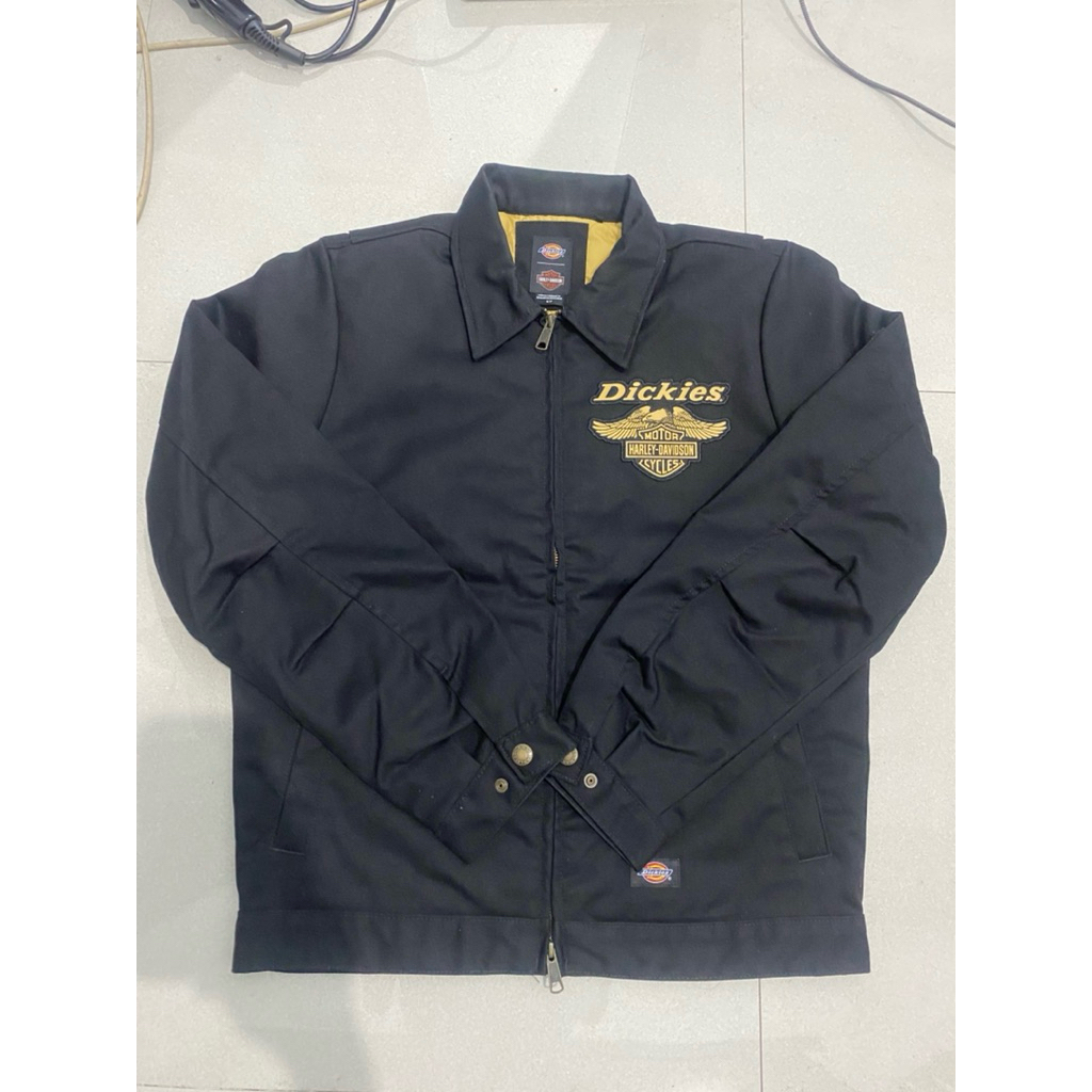 DICKIES X HARLEY DAVIDSON WORK JACKET SIZE S ORIGINAL 100%