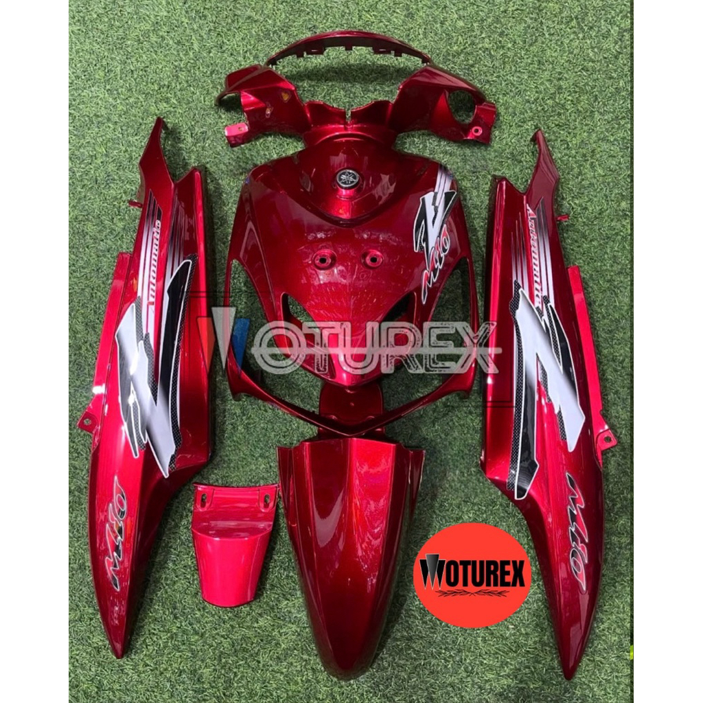 full body halus mio smile merah candy
