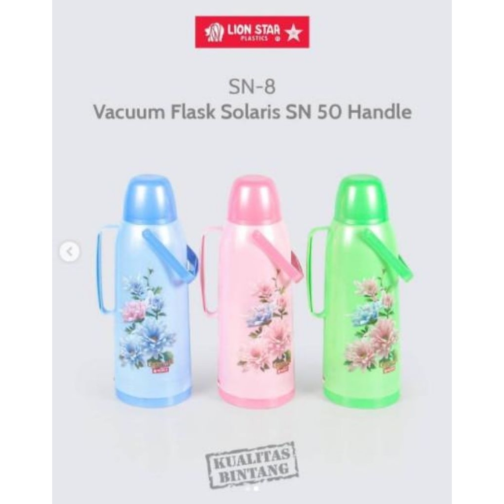 Termos Air Panas Lion Star Solaris 2 Liter - Tahan Panas, Food Grade, Kapasitas Besar