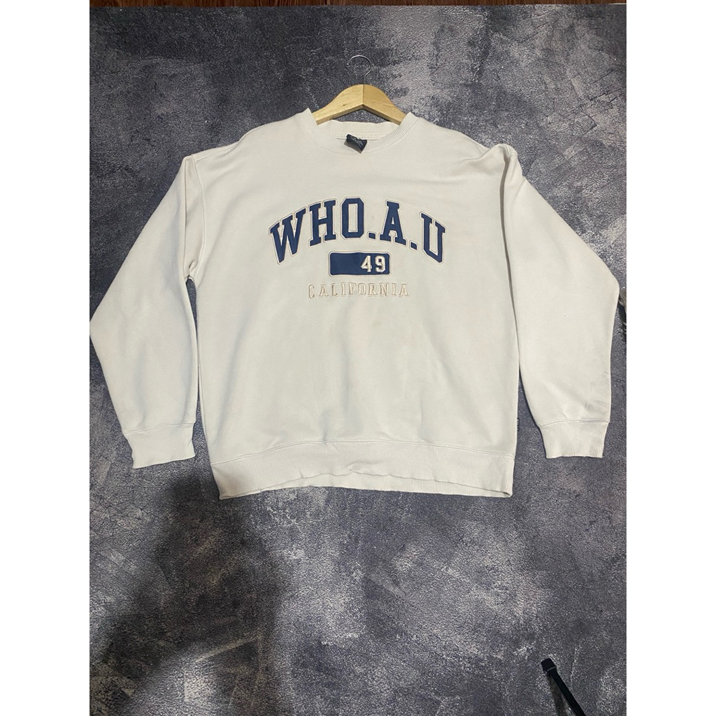 Crewneck Who A.U