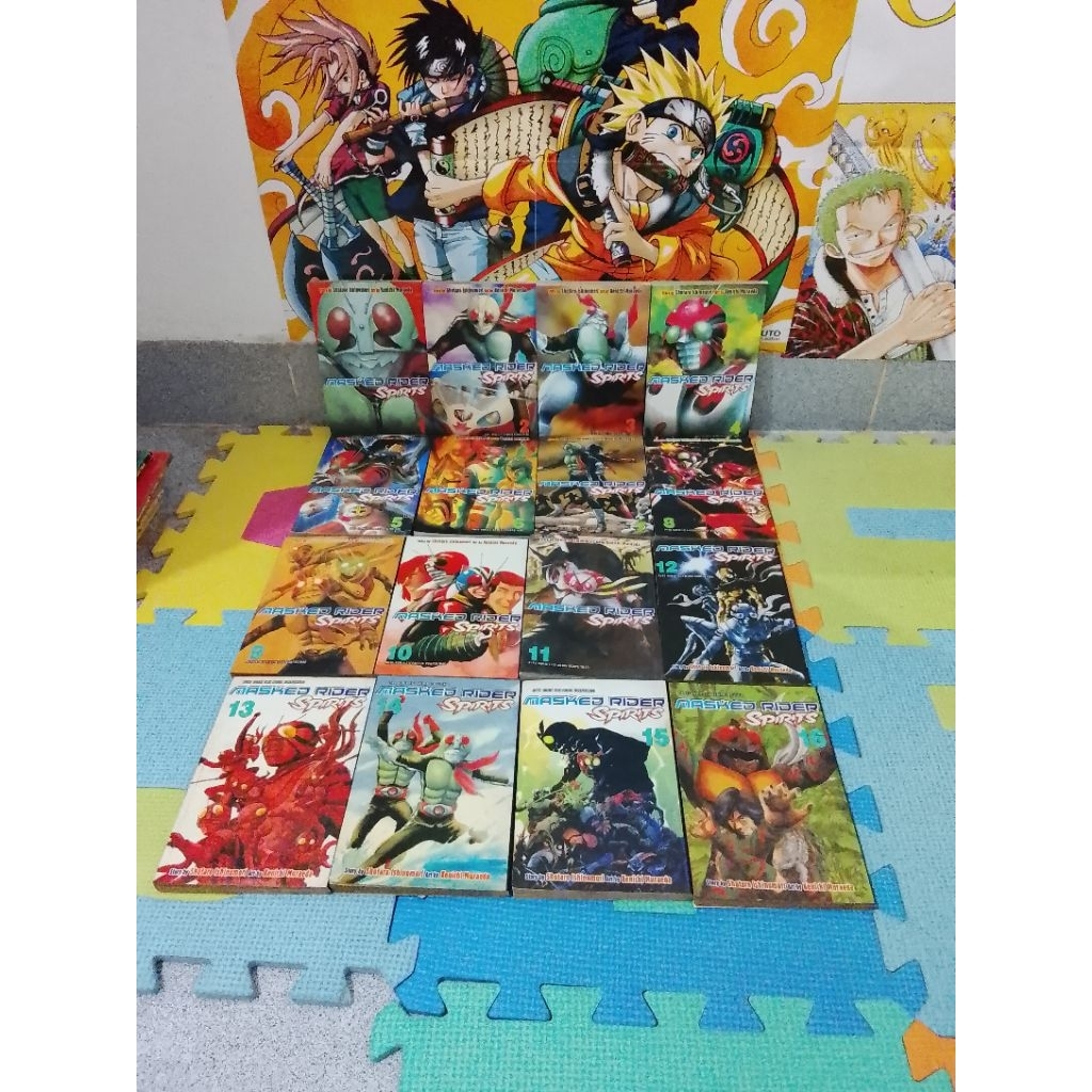 komik full set tamat masked rider spirits