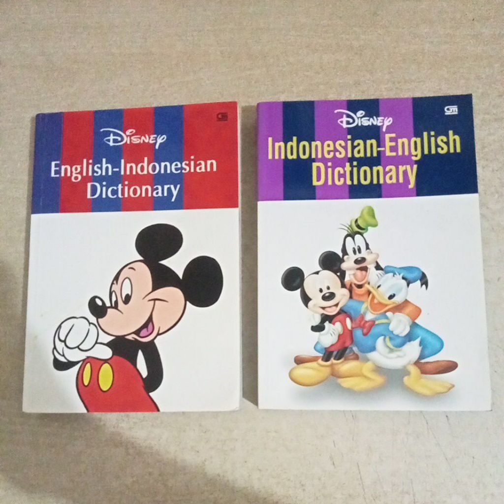 Buku DISNEY English-Indonesian Dictionary, Indonesian-English Dictionary