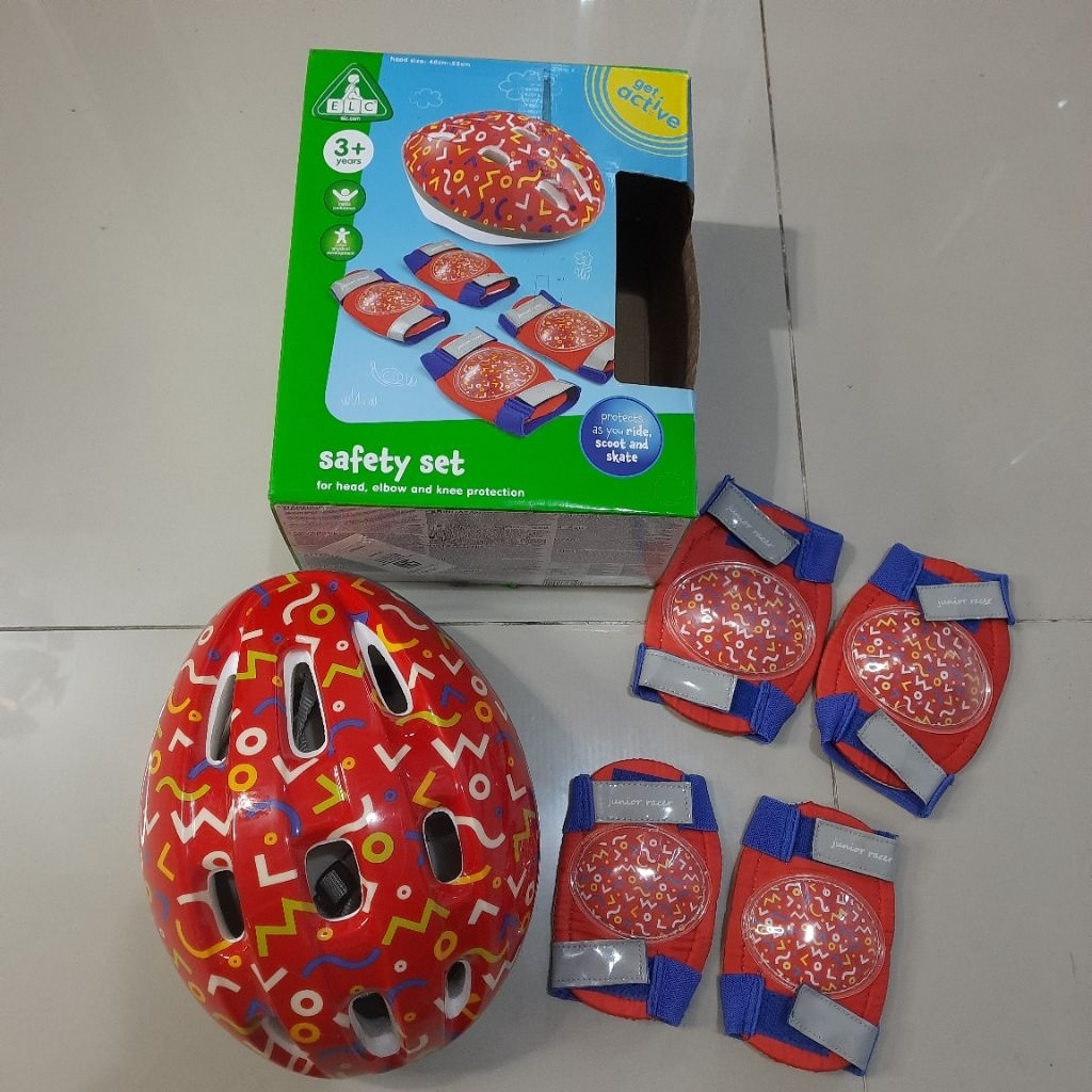 Helm ELC Safety Set Original / Pelindung ELC Safety Set Original