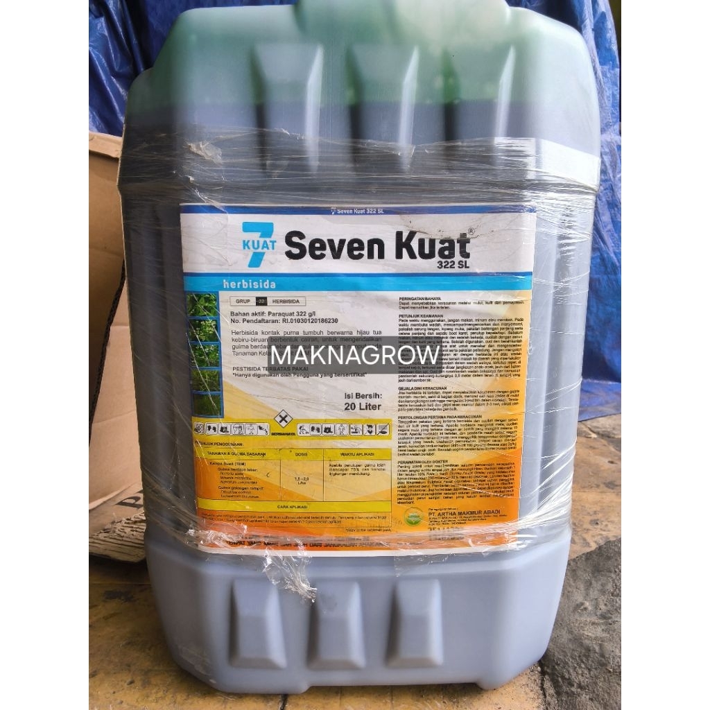 Herbisida kontak SEVEN KUAT 322 SL Racun rumput 20 liter