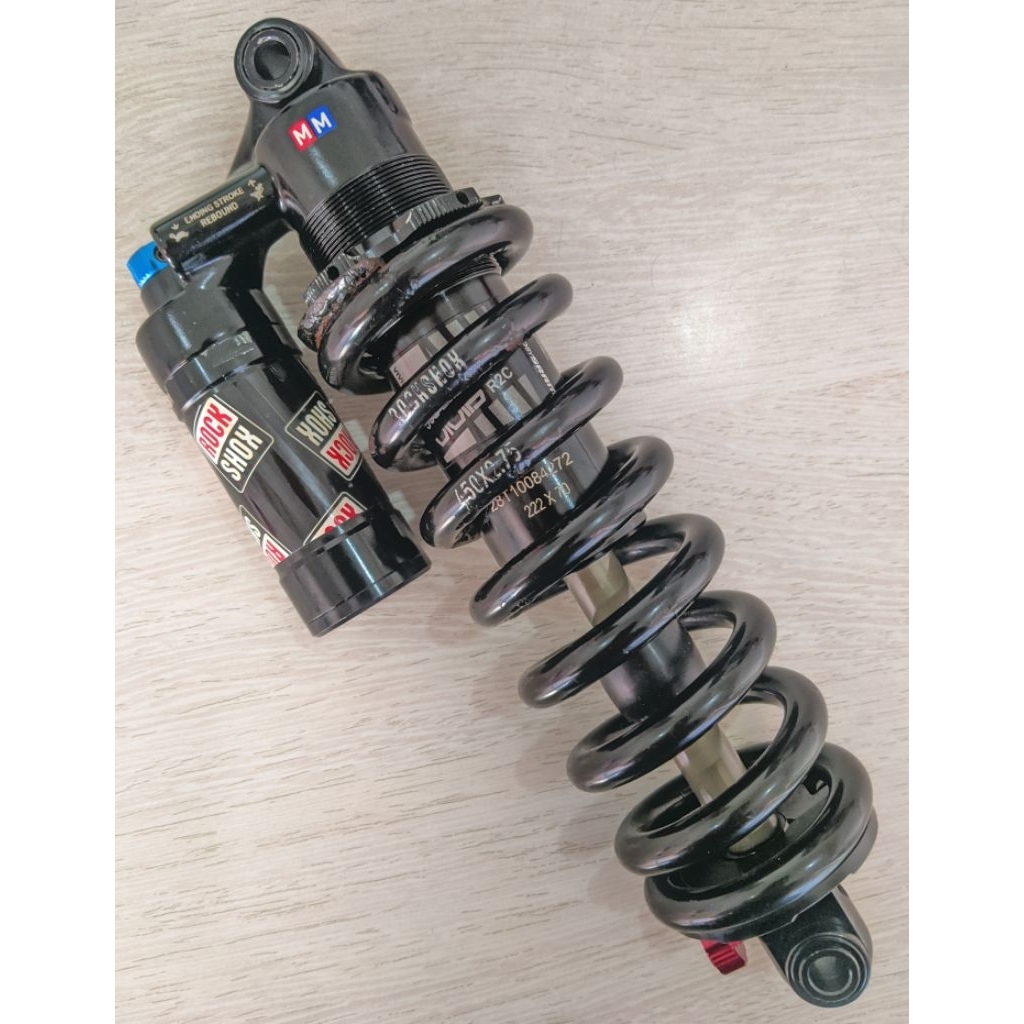 Rearshock Rear Shock Rockshox Vivid R2C Coil etoe 222 x 70 atau 22 x 70 220 x 70 not x2 float dhx dh