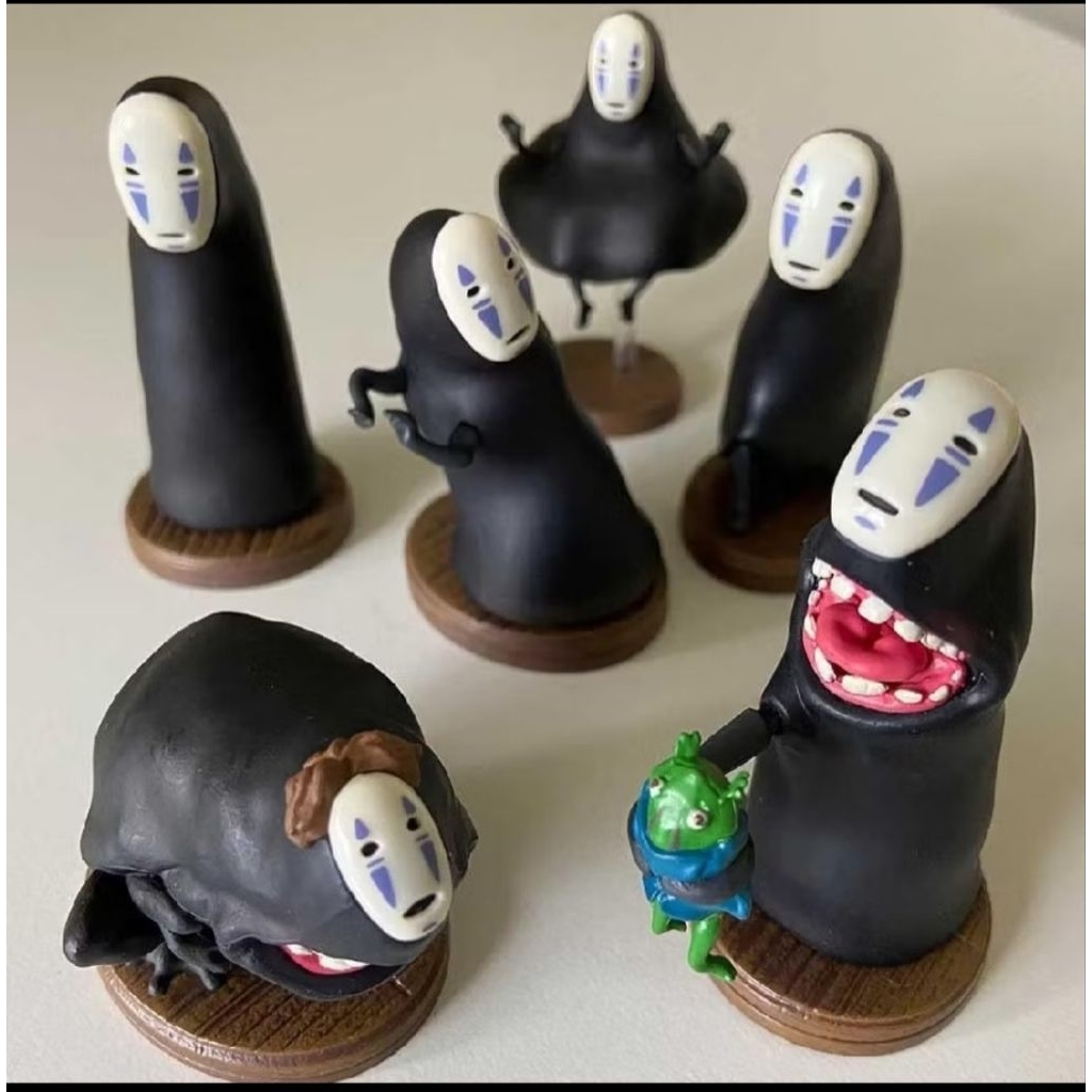 figure Ghibli studio sprited away set 6pcs