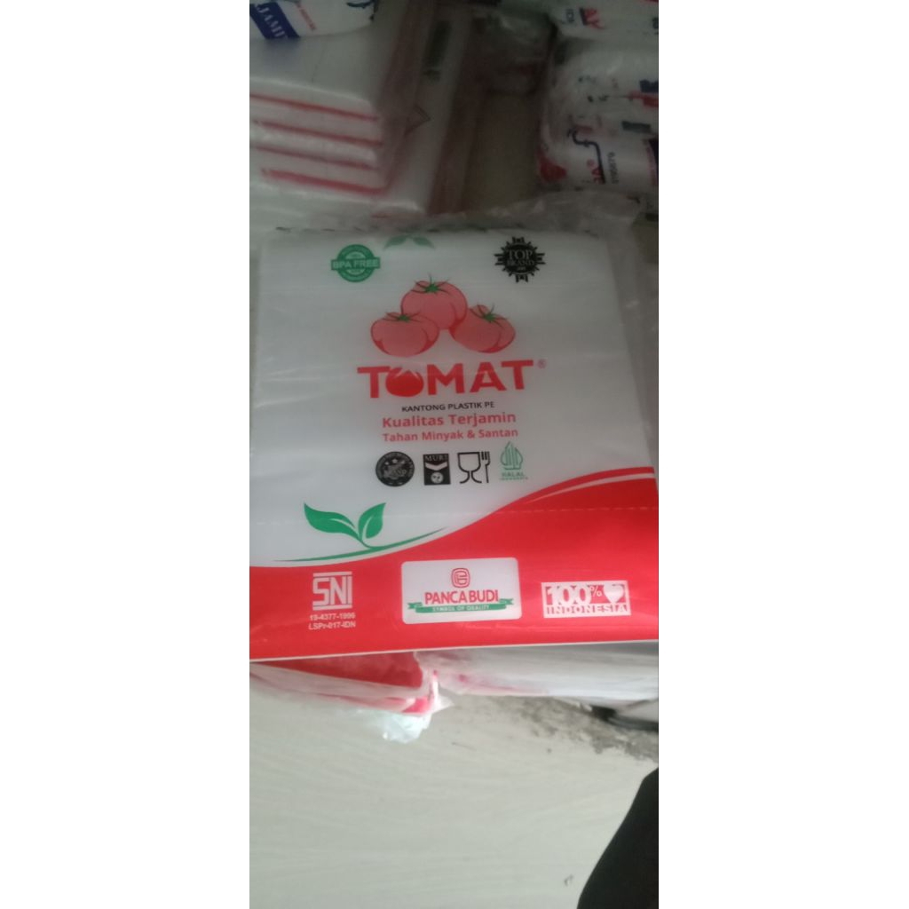 plastik PE tomat 13x30