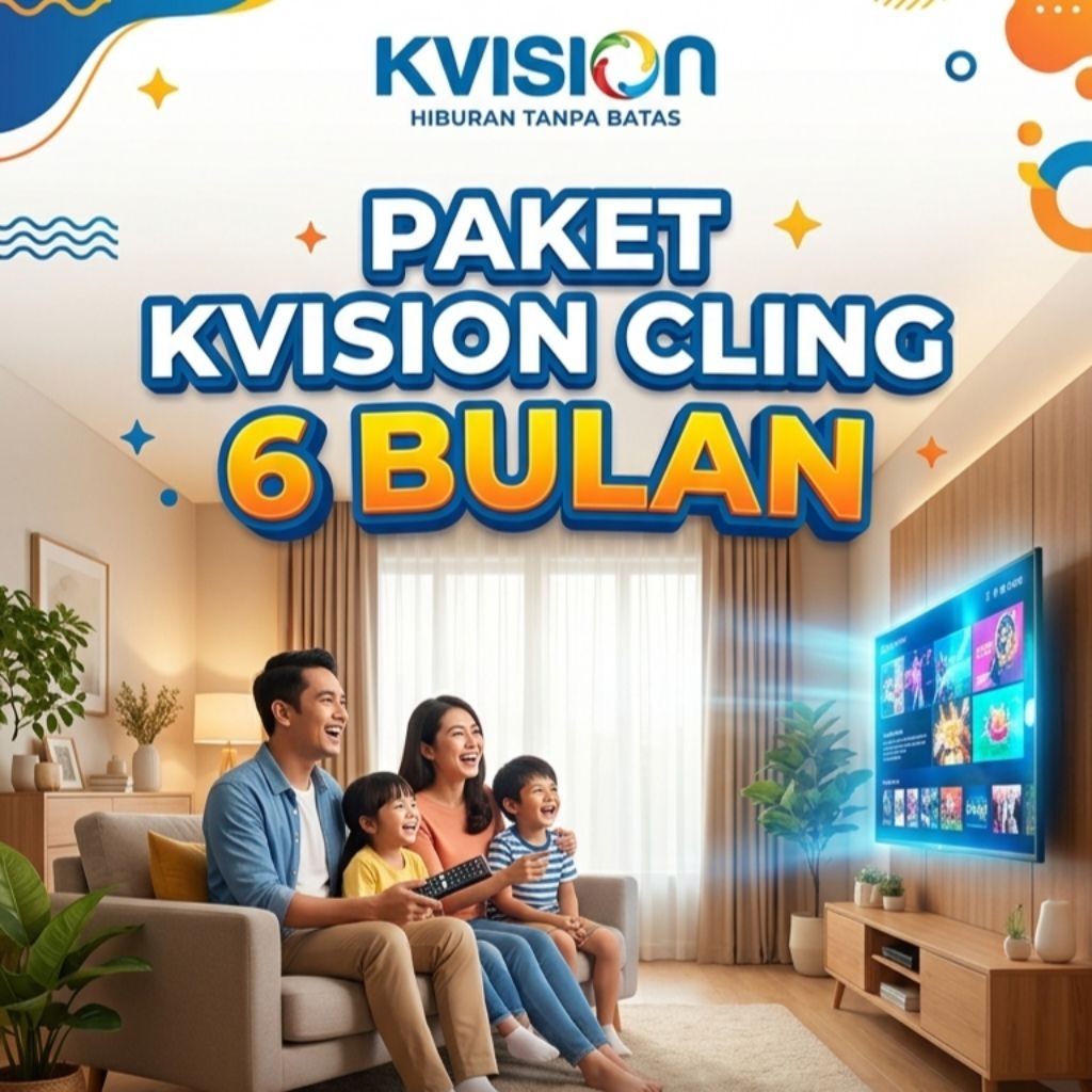 vocer tv K-Vision Paket Cling6bulan