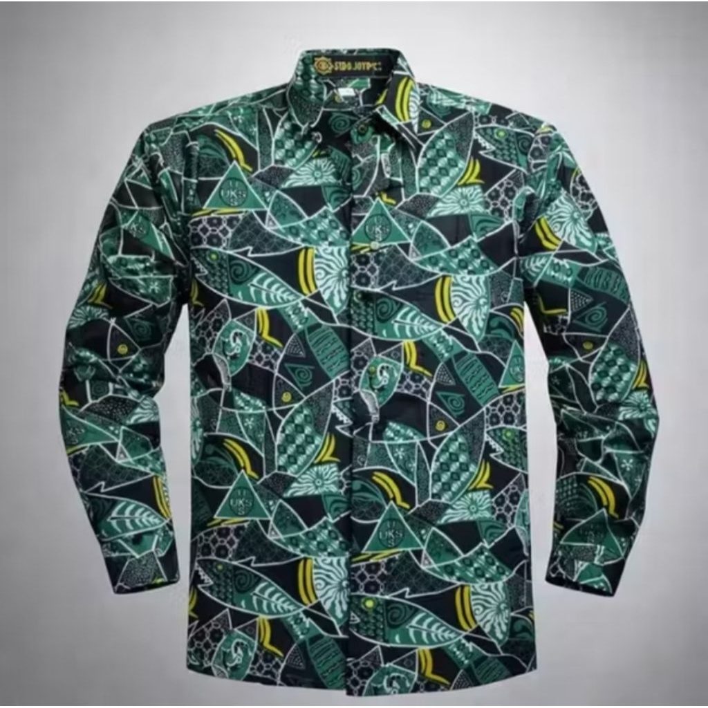 BATIK SERAGAM SD SIDOARJO lengan panjang/ SERAGAM SEKOLAH UKS SIDOARJO