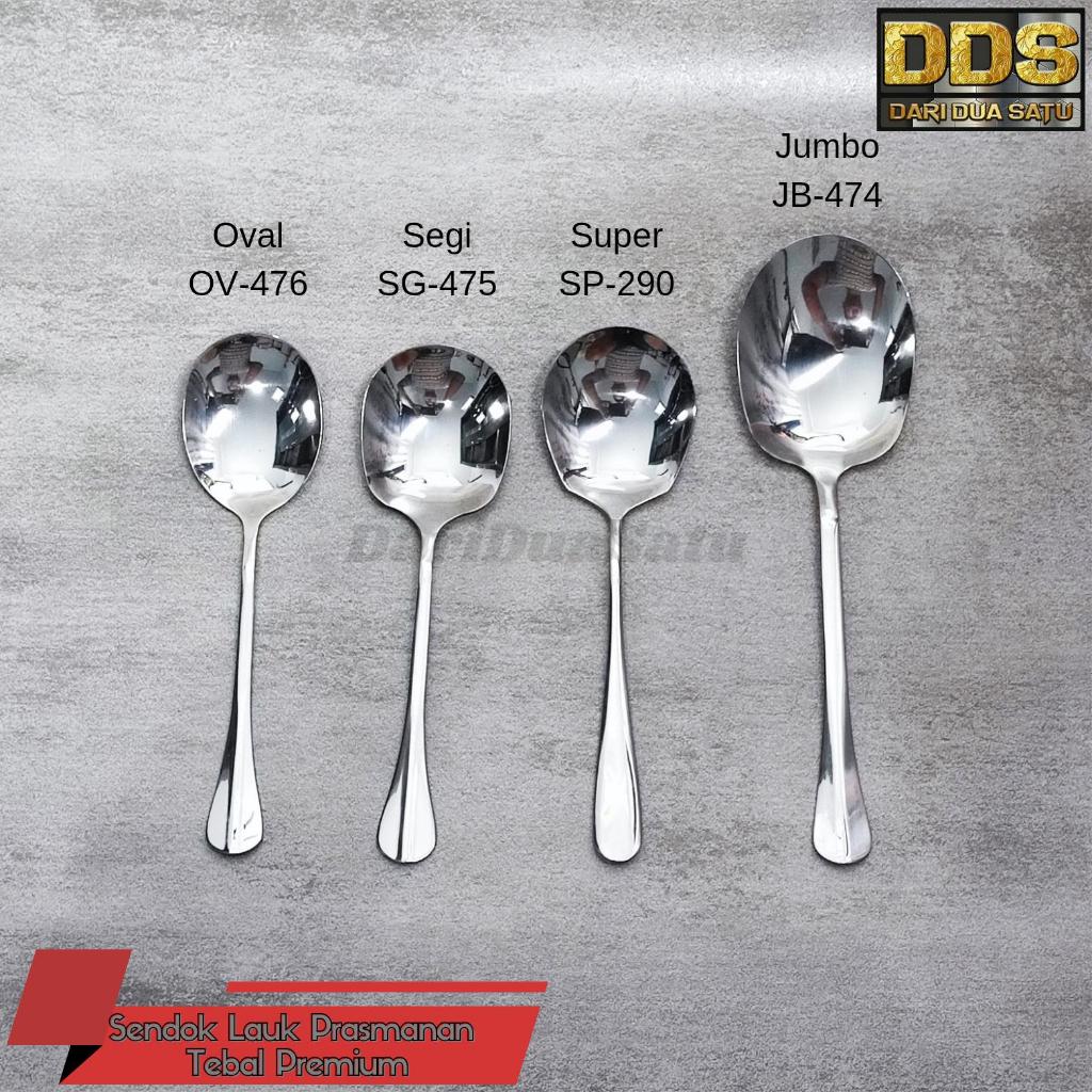 Sendok Lauk Prasmanan Serving Spoon Stainless Tebal Premium