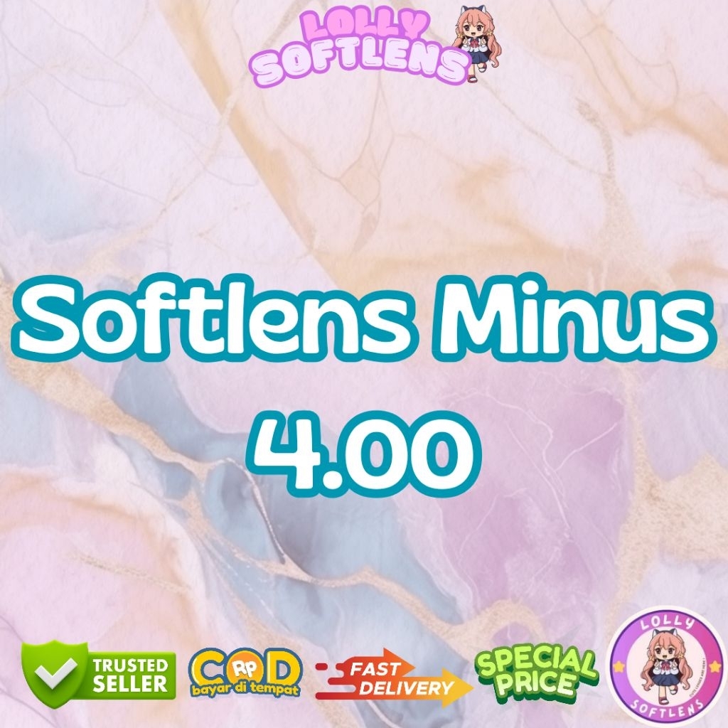 [Lolly Softlens] Softlens Minus 4.00