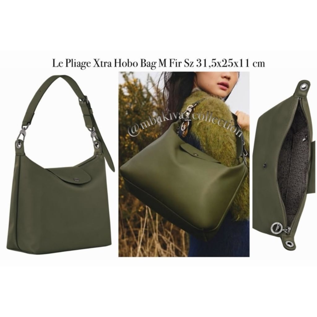 Le Pliage Xtra Hobo Bag M Fir