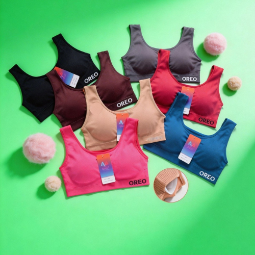 SPORT BRA GYM BH WANITA PUSH UP BH OLAHRAGA TANPA KAWAT PREMIUM QUALITY