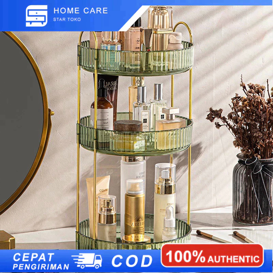 Rak Aqua Gelas Estetik Rak Serbaguna Tempat Kosmetik Tempat Aqua Gelas Estetik Mewah