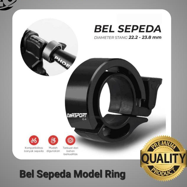 Shimano - Klakson Bell Sepeda / Klakson Sepeda / Bell Sepeda / Aksesoris Sepeda