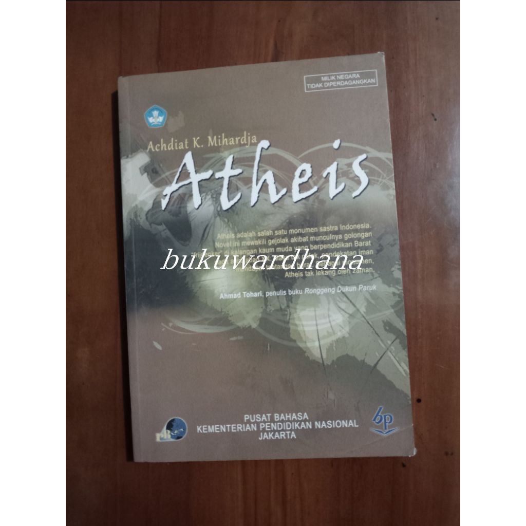 Achdiat K. Mihardja - Atheis