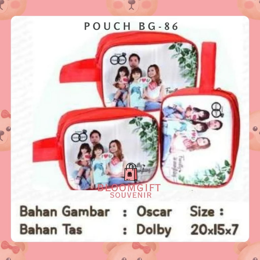 Pouch Make Up/Tas Make Up/Souvenir Pouch/Souvenir Tas