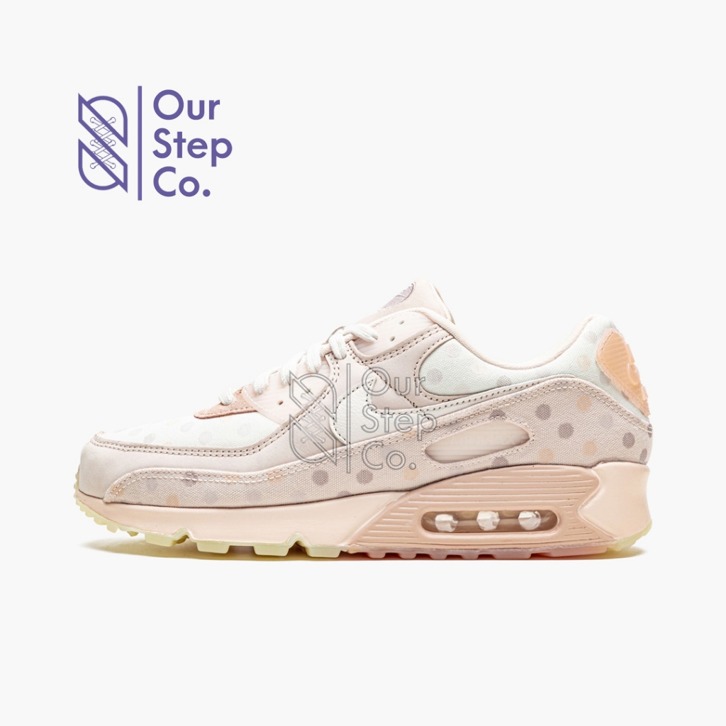 Sepatu Nike Air Max 90 NRG Venn Diagram Shimmer Polkadot Original BNIB