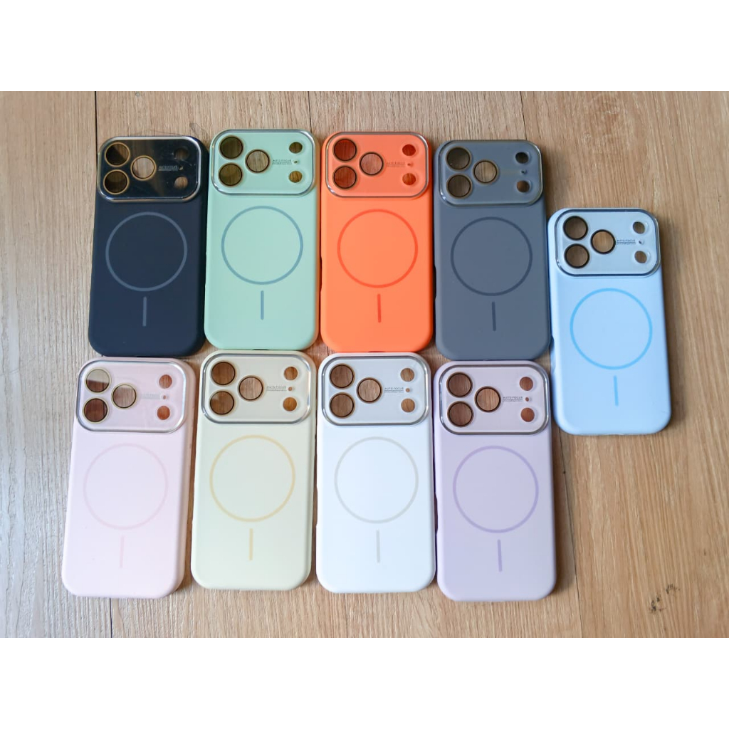 BESTCASE8 - CASE GORILLA LENS GLASS  + MASAGFE  BAHAN ANTI NODA IPHONE 11 13 PRO MAX 14 PRO MAX 15 P