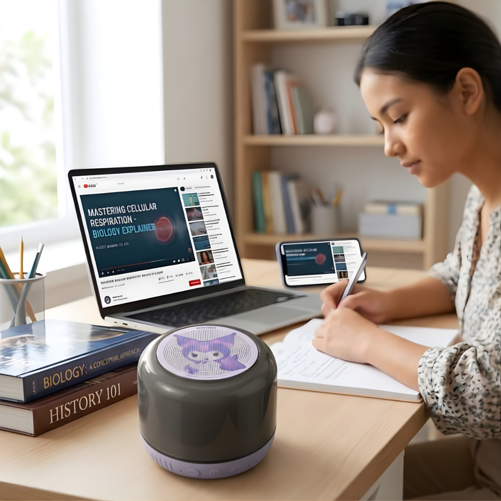 SPEAKER LAMPU KUROMI BLUETOOTH WIRELESS