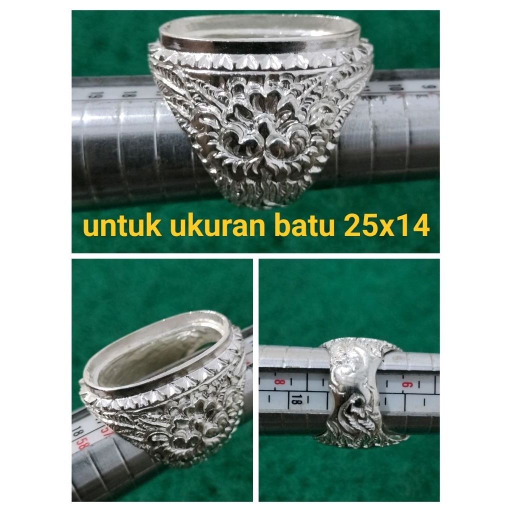 RING ALPAKA SUPER TERBARU MODEL PERAK