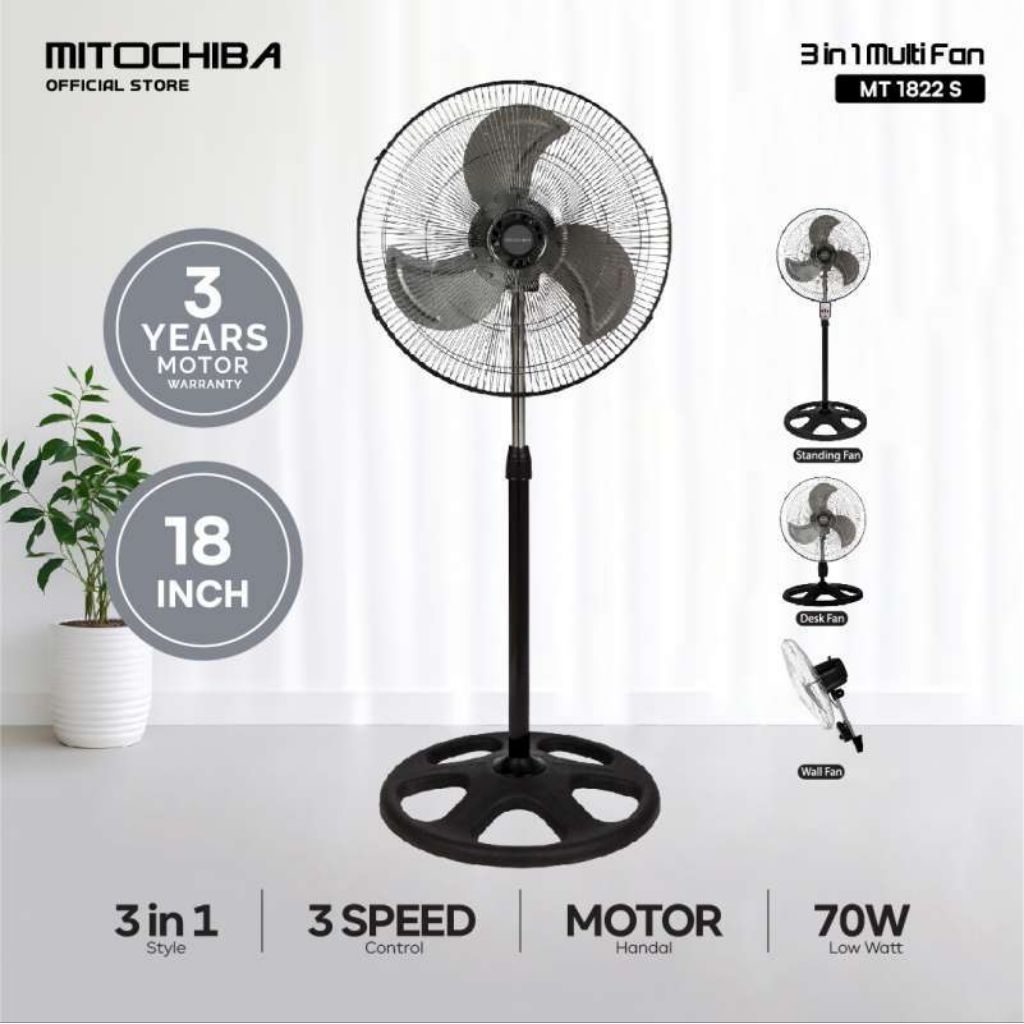 KIPAS ANGIN MITOCHIBA 1822 S