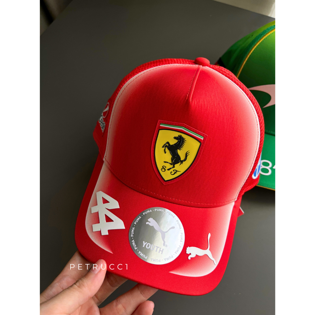 FERRARI F1 LH PUMA Cap Topi TRUCKER ORIGINAL