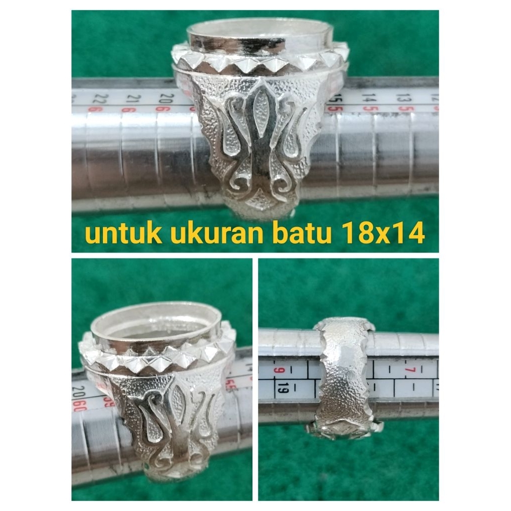 RING ALPAKA SUPER TERBARU MODEL PERAK