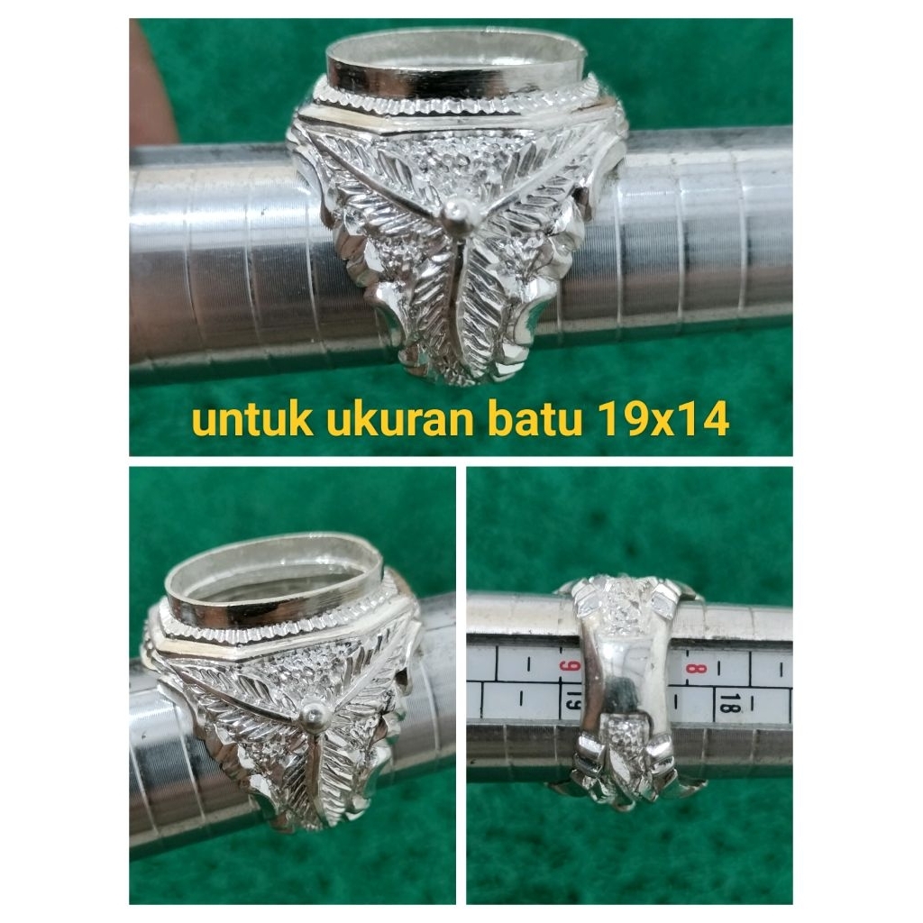 RING ALPAKA SUPER TERBARU MODEL PERAK