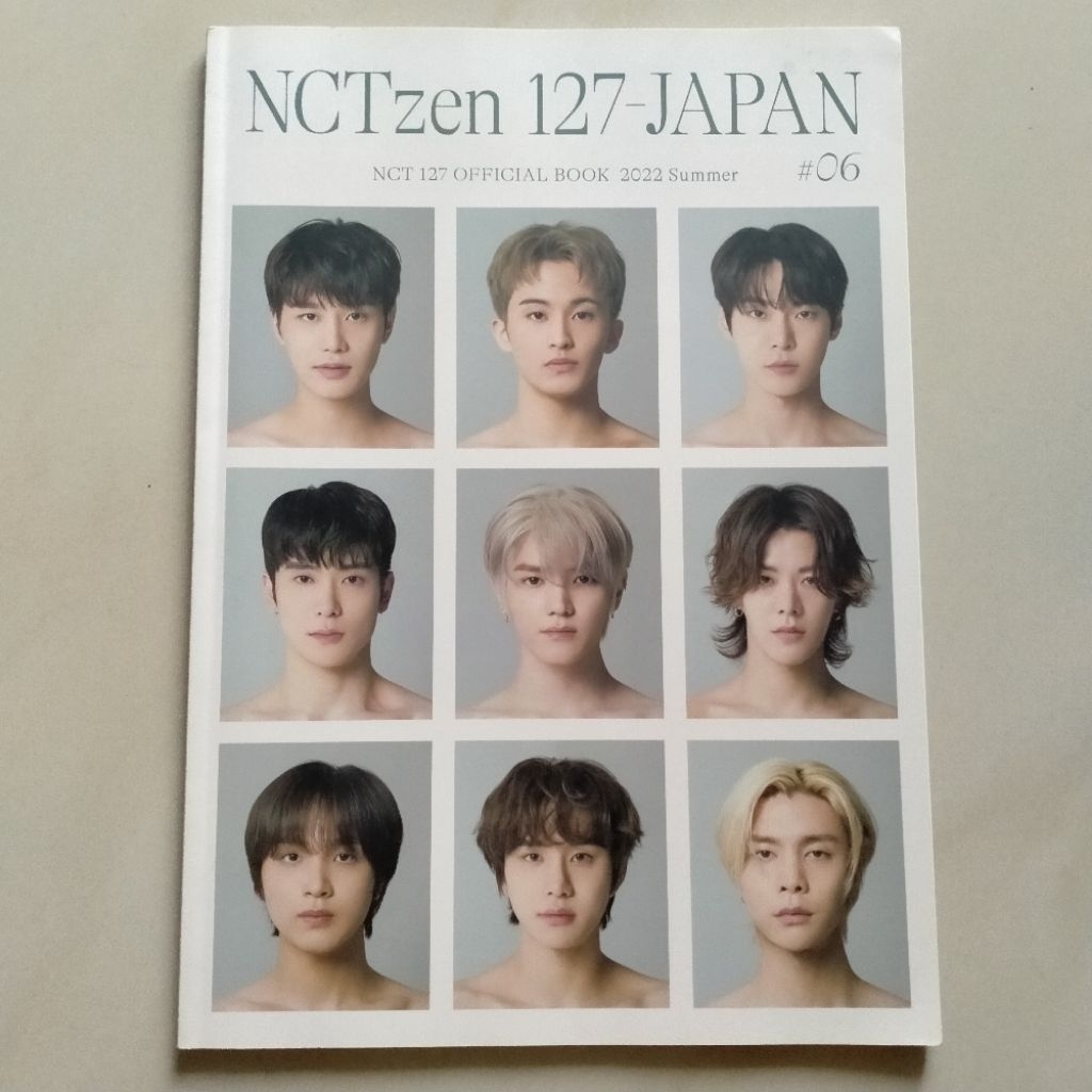 NCT 127 JAPAN MAGAZINE VOL.6 JOHNNY TAEYONG YUTA DOYOUNG JAEHYUN JUNGWOO MARK HAECHAN MAJALAH