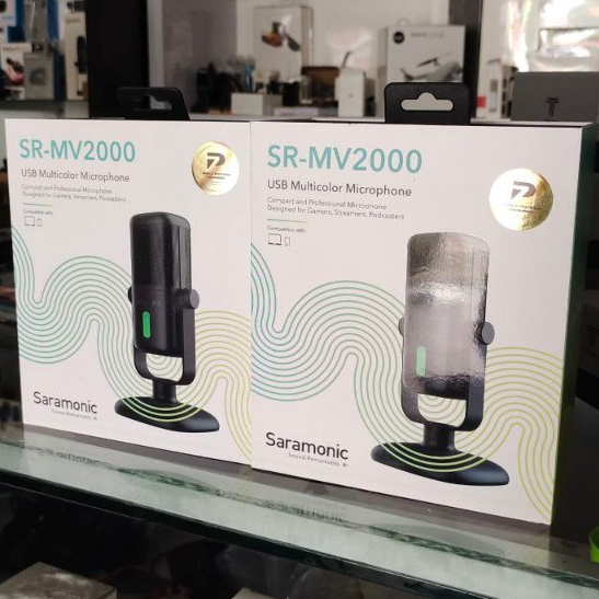 Saramonic SR-MV2000 Cardioid Condenser Microphone USB - Mic SR MV 2000