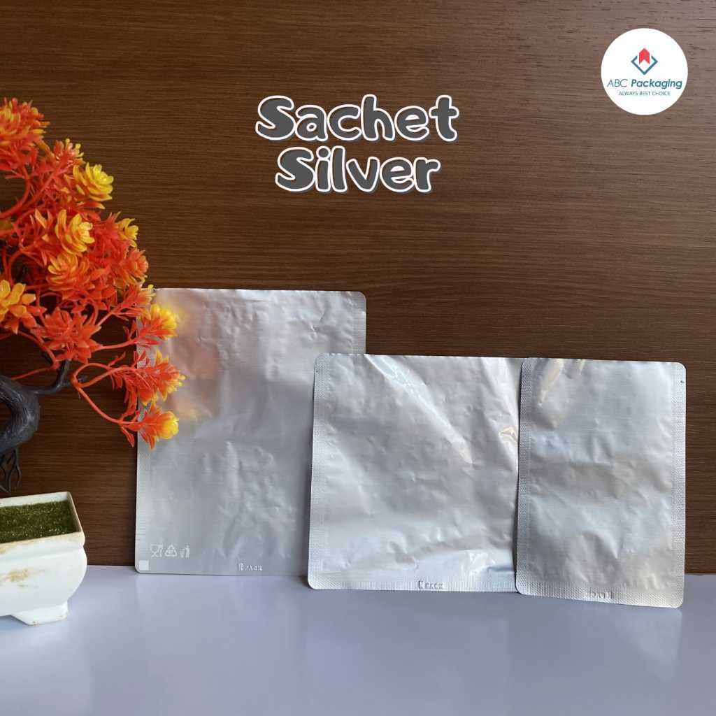 (500pcs) Sachet Full Alumunium Foil K-PACK / Bubuk Kopi / Teh / Masker