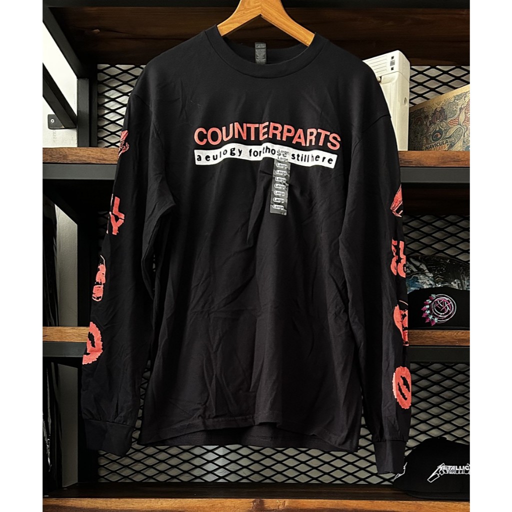 Long Sleeve Counterparts - A Eulogy For Those Still Here Black