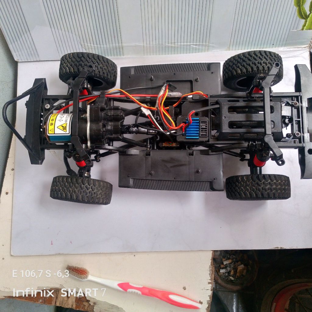 Part RC Chassis sasis kit MN 128